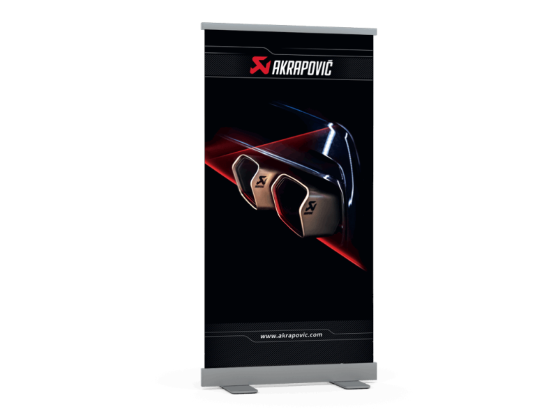 Picture of Akrapovic Pull Up Banner CAR - Corvette C8