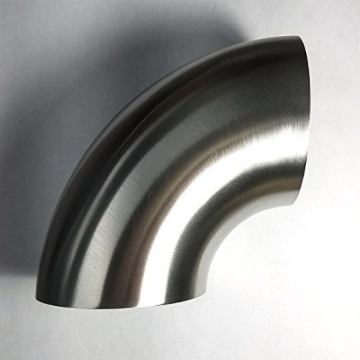 Picture of Stainless Bros 1.88in Diameter 1D 90 Degree 16GA No Leg Mandrel Bend