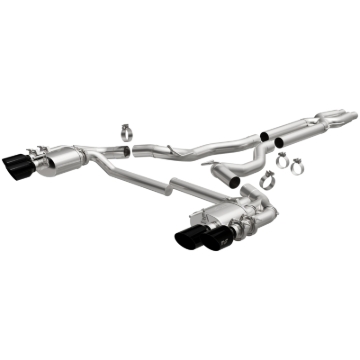 Picture of NEO Series Black Chrome Tips Cat-Back System 19579