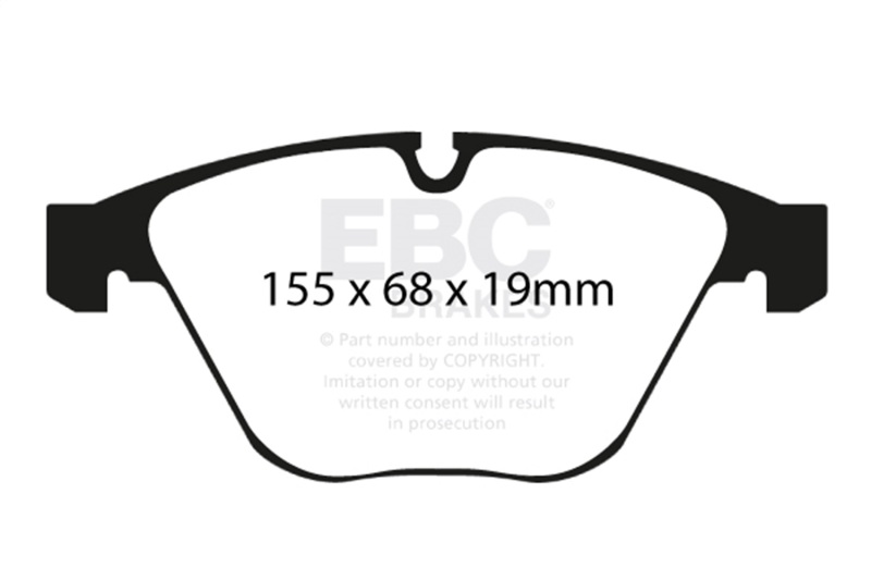 Picture of EBC SR-21 Brake Pad Sets - DP81449.19SR21