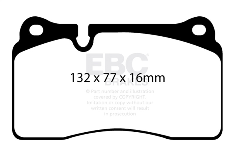Picture of EBC SR-11 Brake Pad Sets Front - DP82070.16SR11