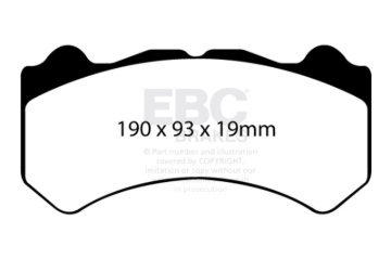 Picture of EBC SR-21 Brake Pad Sets Front - DP81983.19SR21