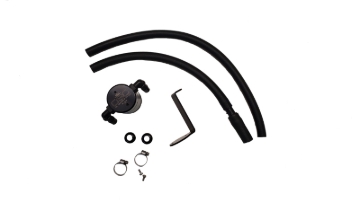 Picture of J&L 14-24 Mazda CX5 2.5L Non-turbo Driver Side 3.0 Oil Separator Kit - Black Anodized
