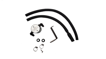 Picture of J&L 14-24 Mazda CX5 2.5L Non-turbo Driver Side 3.0 Oil Separator Kit - Clear Anodized