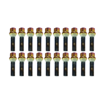 Picture of Wheel Mate Mevius 17 Hex Lug Bolt Set of 20 - Chrome Neon 14x1.25 40mm Cone 60 DEG TAP