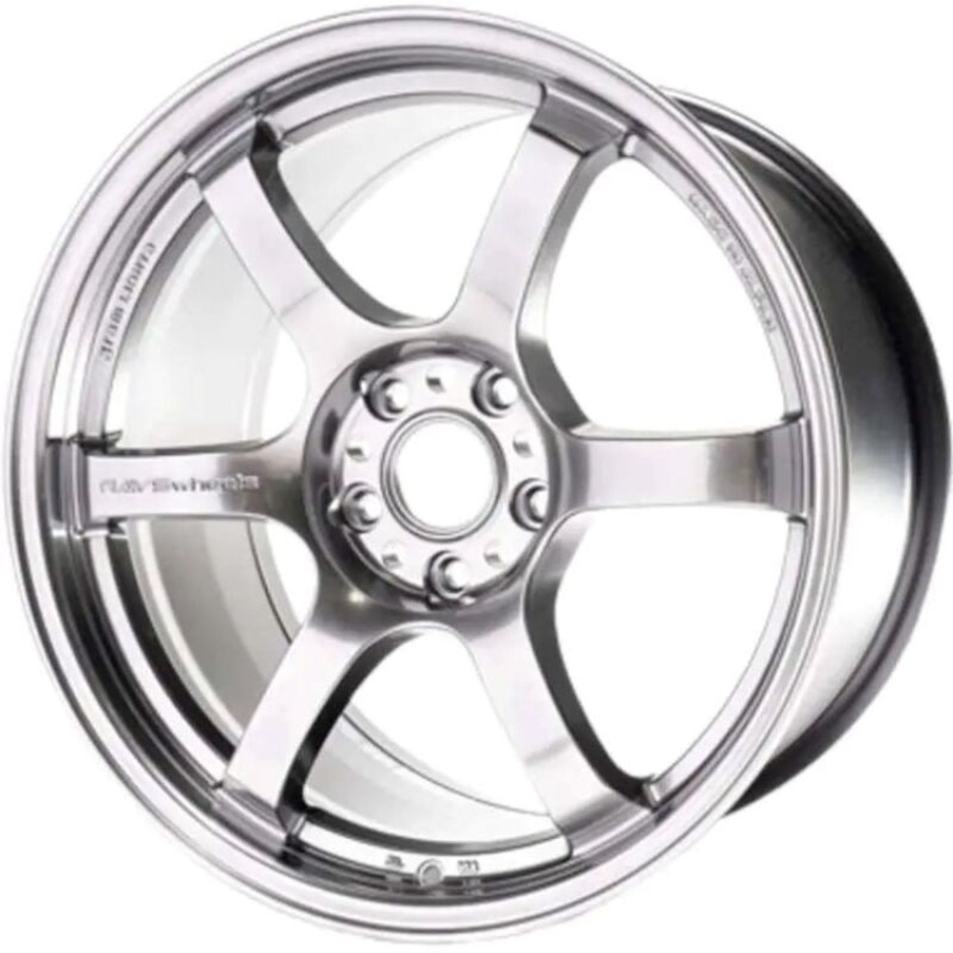 Picture of Gram Lights 57DR 17x9.0 +38 5x114.3 Grace Silver Wheel