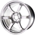 Picture of Gram Lights 57DR 15x8 / +35mm / 4x100 Grace Silver Wheel