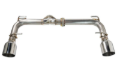 Picture of Remark 2022+ Subaru BRZ/Toyota GR86 Axle Back Exhaust w/Stainless Steel Single Wall Tip