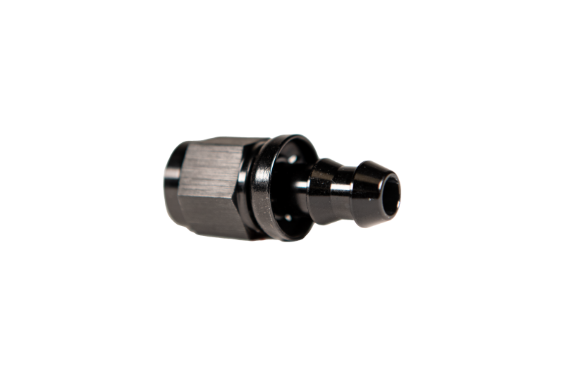 Picture of Fleece Performance Universal -8AN Straight to Hose Barb - Black