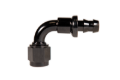 Picture of Fleece Performance Universal -8AN 90Deg to Hose Barb - Black