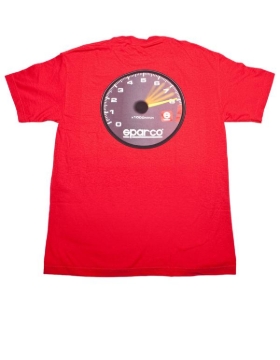 Picture of Sparco T-Shirt Tach Tri Black SMALL