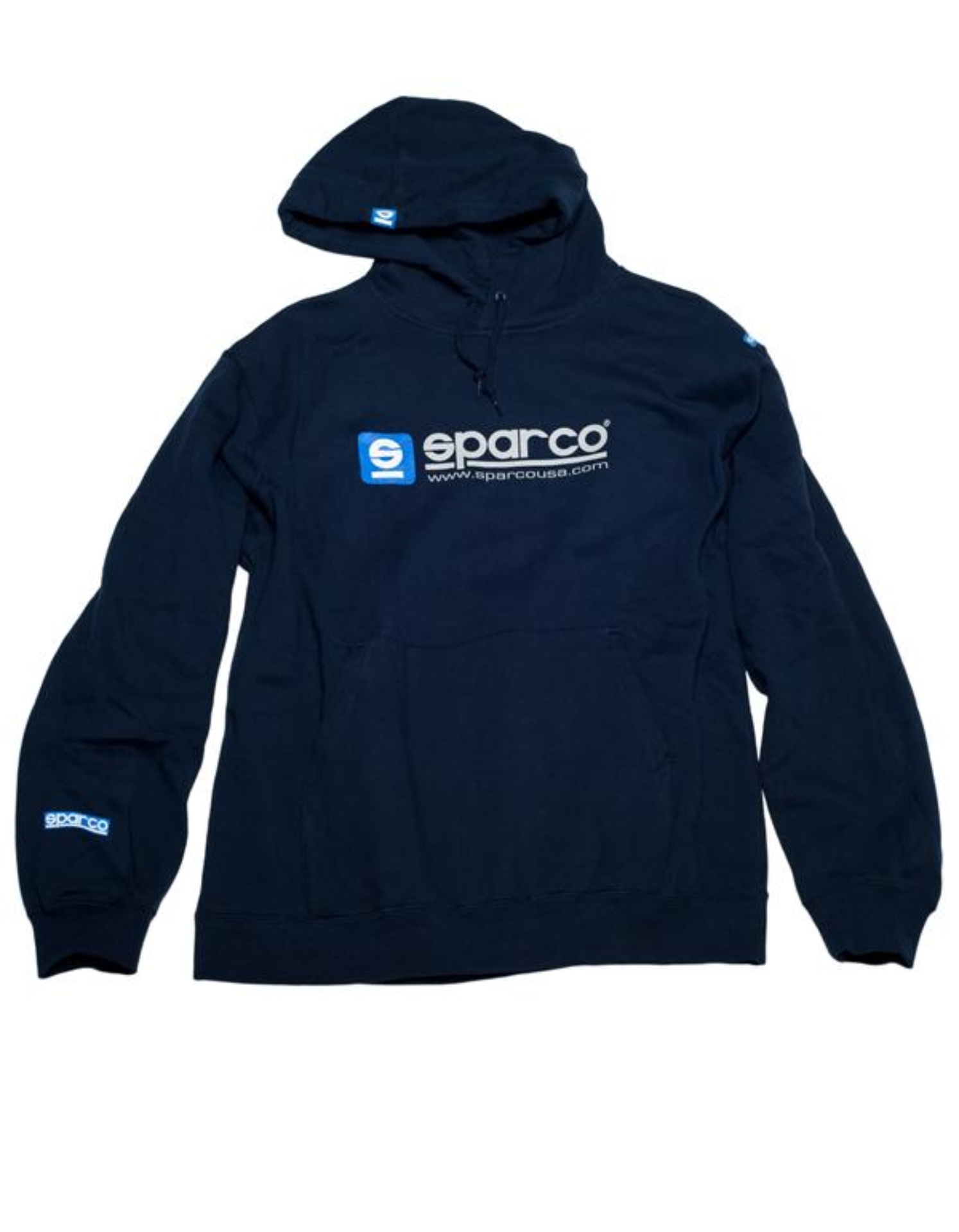 Picture of Sparco Sweatshirt Hooded WWW Navy LRG