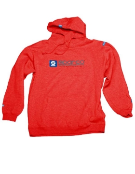 Picture of Sparco Sweatshirt Hooded WWW Red SMALL