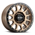 Picture of Method MR305 NV 17x8.5 25mm Offset 5x5 94mm CB Method Bronze/Black Street Loc Wheel