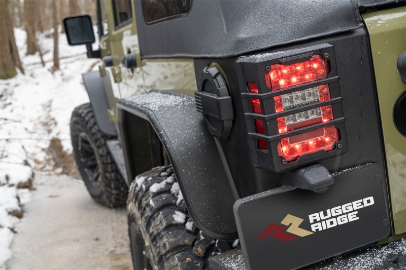 Picture of Rugged Ridge RUG Body Armor Body Armor & Rock Rails - 11651.77