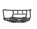 Picture of Road Armor 20-22 Chevy 2500 Stealth Front Winch Bumper Titan Guard - Texture Black