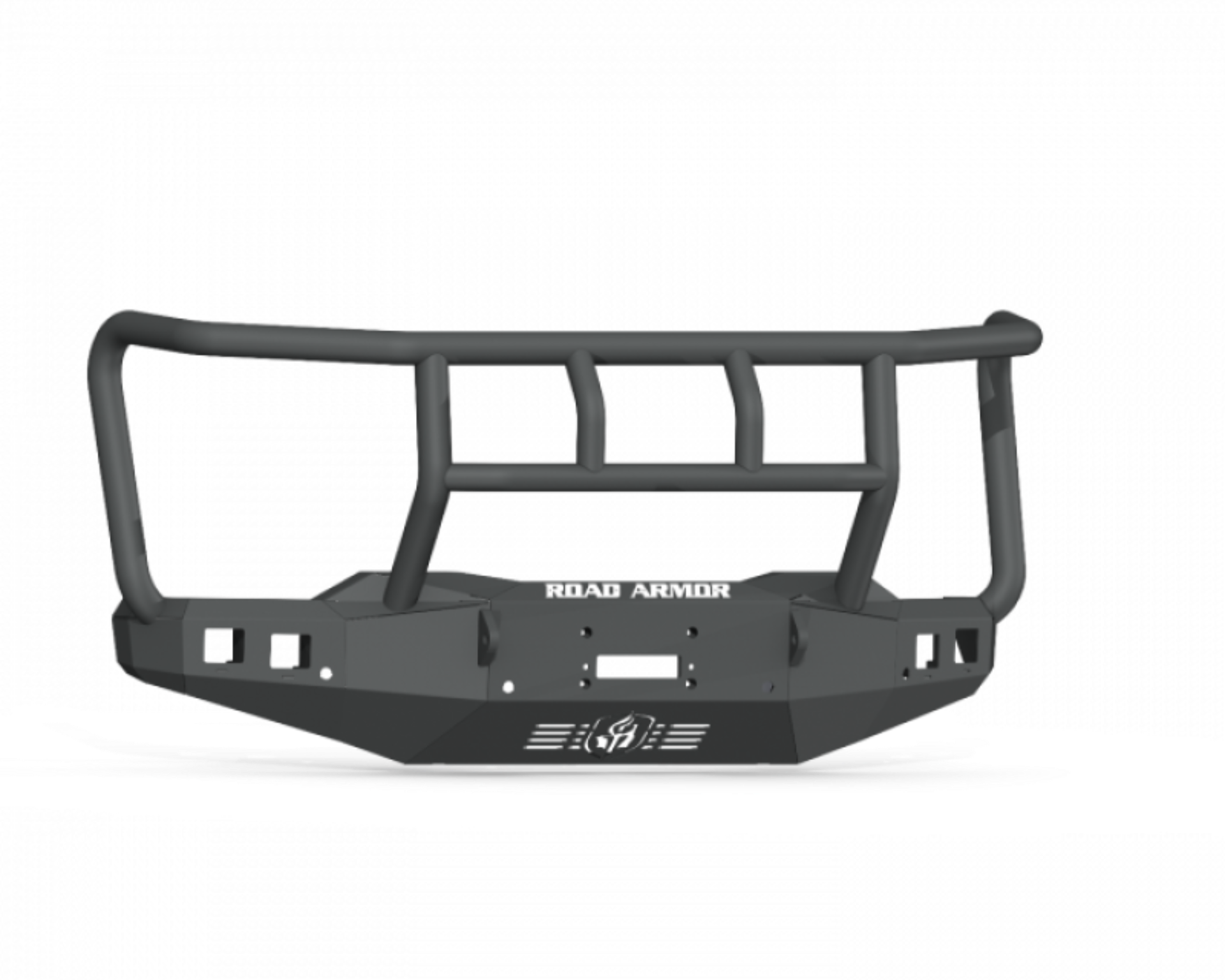 Picture of Road Armor 20-22 Chevy 2500 Stealth Front Winch Bumper Titan Guard - Texture Black