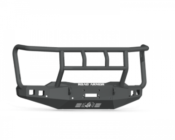 Picture of Road Armor 20-22 Chevy 2500 Stealth Front Winch Bumper Titan Guard - Texture Black