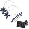 Picture of Oracle 21-22 Ford Bronco Headlight Halo Kit w/DRL Bar - Base Headlights -w/2.0 Controller