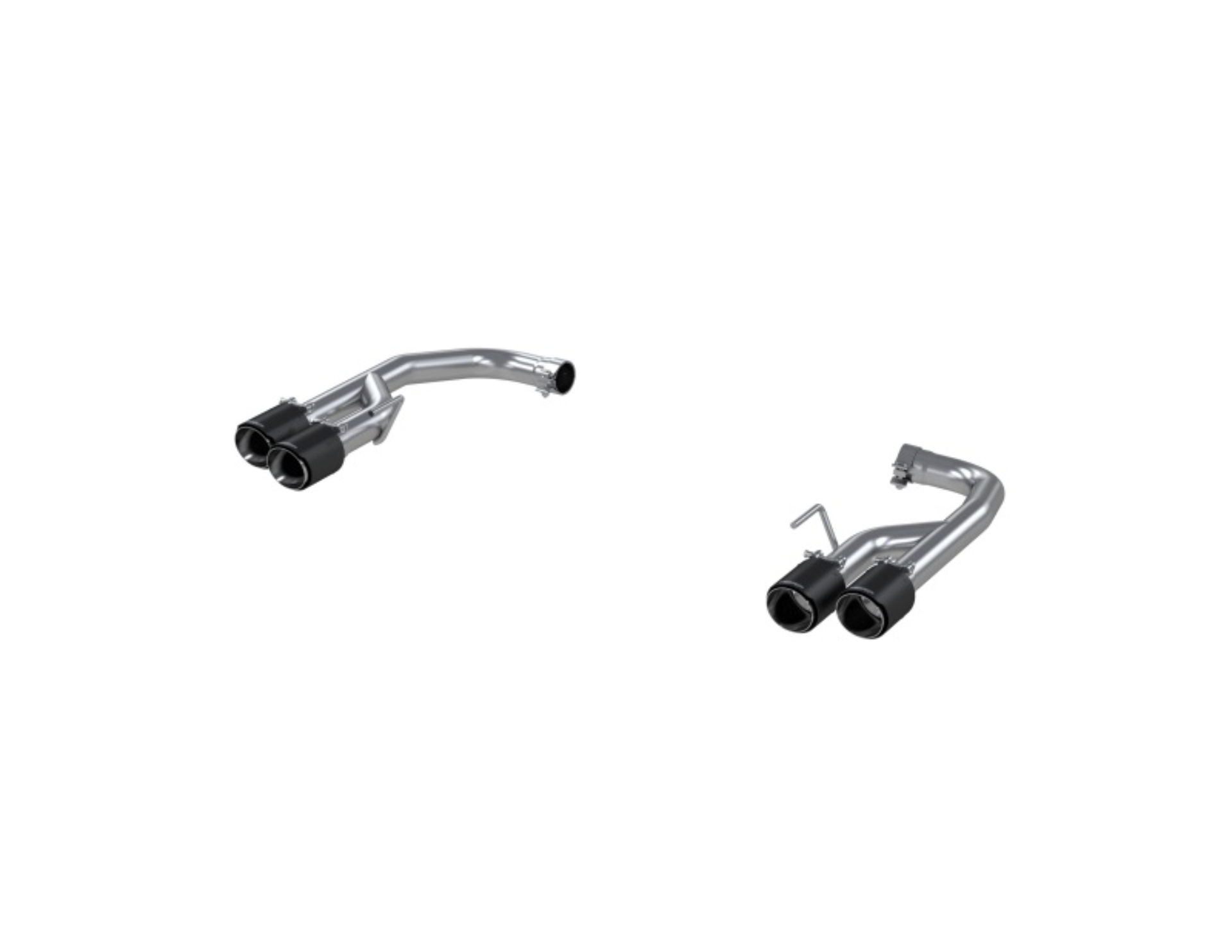 Picture of MBRP 18-21 Ford Mustang GT 5.0L T304 SS 2.5i Axle-Back, Dual Rear Exit with Quad CF Tips