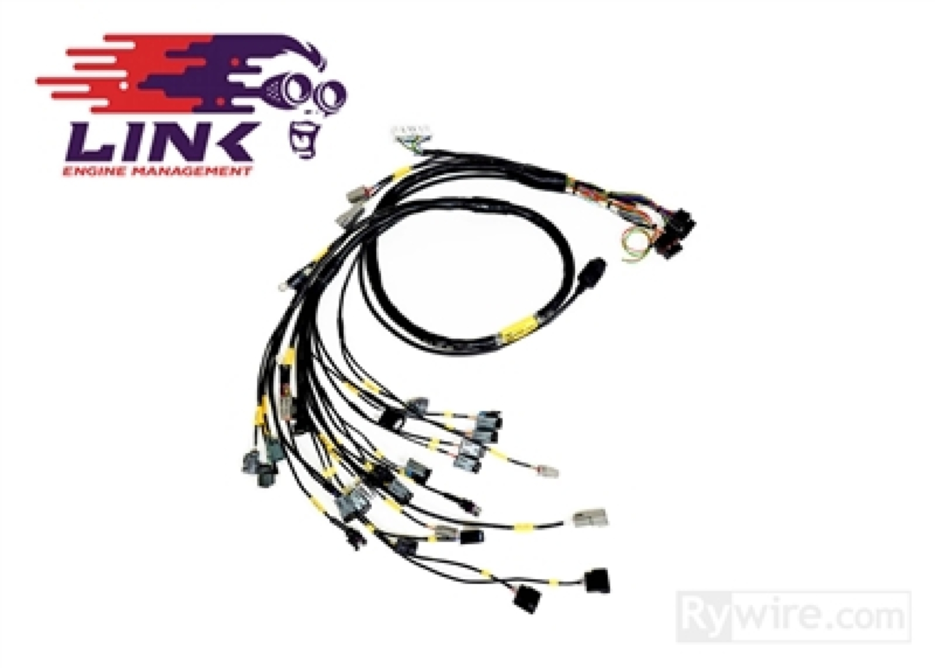 Picture of Rywire Honda B w/Link G4 ECU Eng Harn w/OBD1 Alt/EV14 /AEM IAT/MAP (Adapt Req/Specify ECU D/S Only)