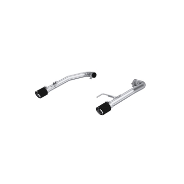 Picture of MBRP 15-17 Ford Mustang GT 5.0L T304 Stainless Steel 2.5in Axle-Back with Carbon Fiber Tips