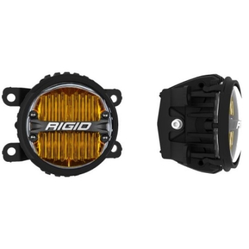Picture of Rigid Industries 12-18 Subaru BRZ / 12+ WRX STI s360-Series 4in LED SAE J583 Fog Light kit - Yellow