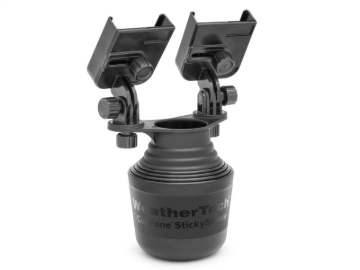 Picture of WeatherTech CupFone Duo w/Black Plastic Knobs