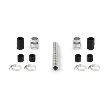 Picture of Mishimoto 12in Flexible Radiator Hose Kit Chrome