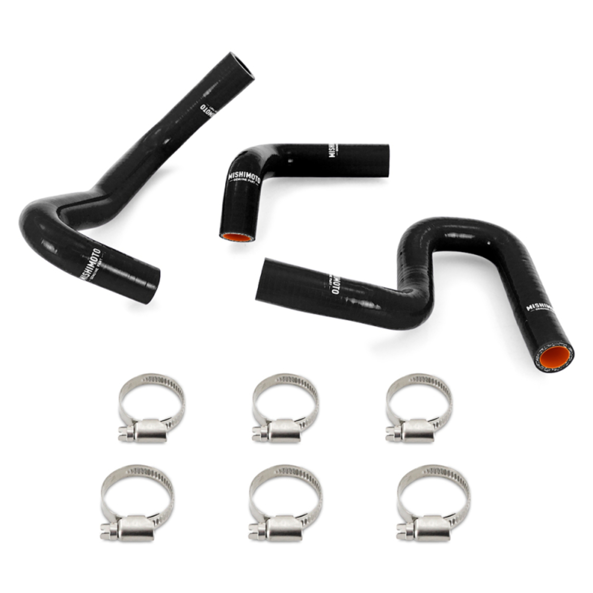 Picture of Mishimoto 96-02 4Runner 3.4L Silicone Heater Hose Kit (w/o Rear Heater) Blk