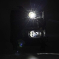 Picture of AlphaRex 16-18 Chevy 1500HD LUXX LED Proj Headlights BK w/Seq Actvn Light / SeqSig (Req PN 810023)