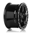Picture of Forgestar D5 Beadlock 17x10 / 5x115 BP / ET30 / 6.6in BS Gloss Black Wheel