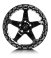 Picture of Forgestar D5 Beadlock 17x10 / 5x115 BP / ET00 / 5.5in BS Gloss Black Wheel