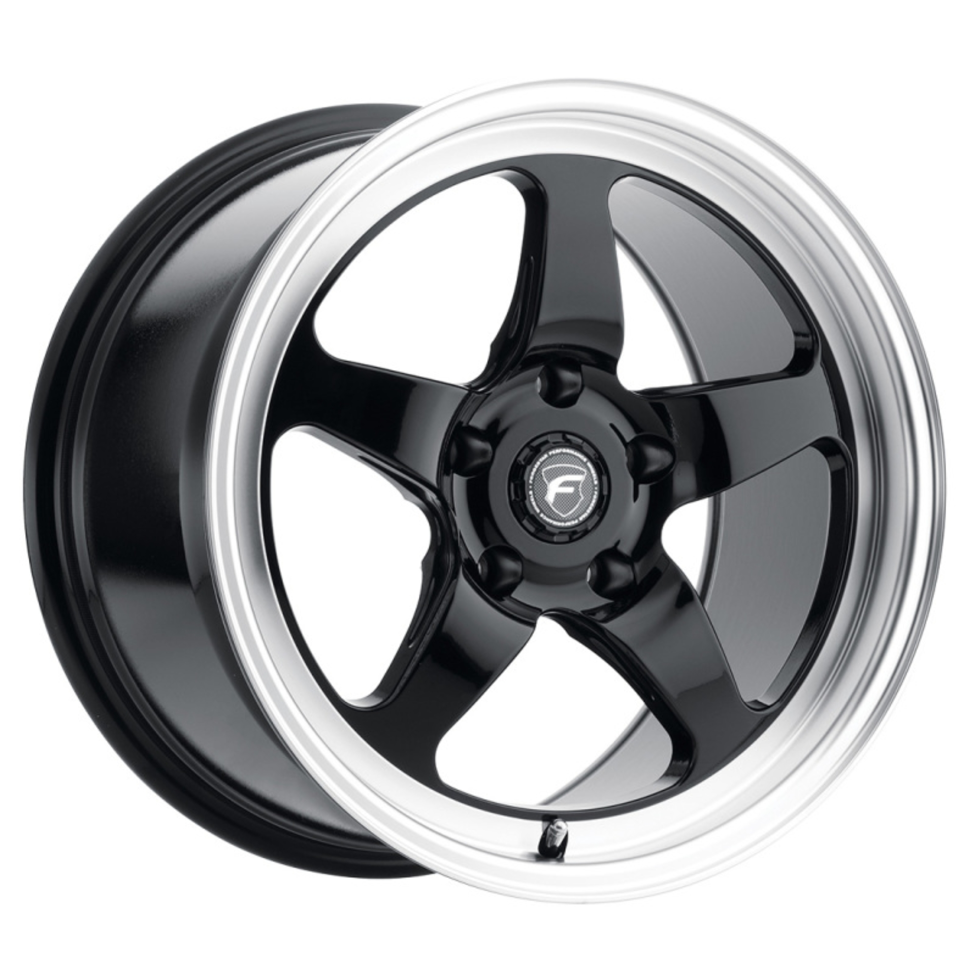 Picture of Forgestar D5 Drag 17x10 / 5x120 BP / ET45 / 7.3in BS Gloss Black Wheel