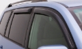 Picture of AVS 2022 Jeep Wagoneer Ventvisor Outside Mount Window Deflectors 4pc - Smoke