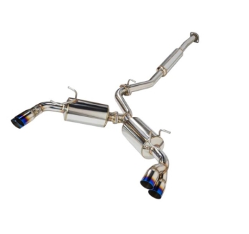 Picture of REMARK Sports Touring Cat-Back Exhaust, Toyota GR86 / Subaru BRZ 2022+, Burnt Stainless Tip