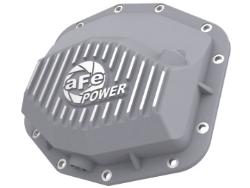 Picture of aFe 21-22 RAM 1500 TRX HEMI V8 6.2L(sc) Street Series Rear Differential Cover Raw w/ Machined Fins