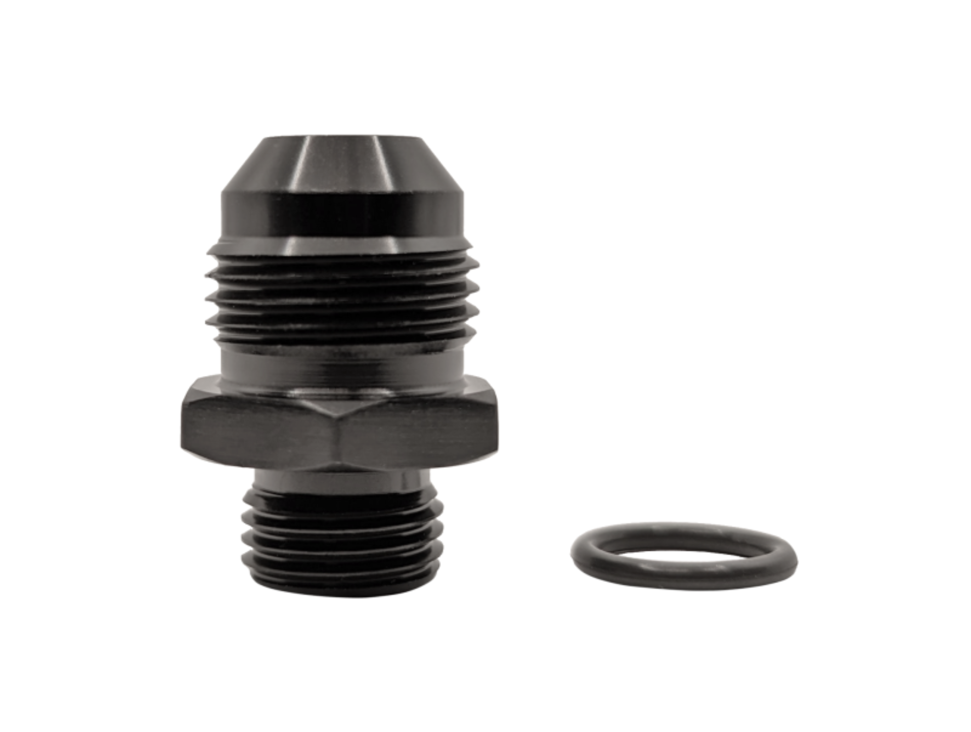 Picture of Fuelab Expander Port Fitting -6AN ORB to -8AN 37 Flare