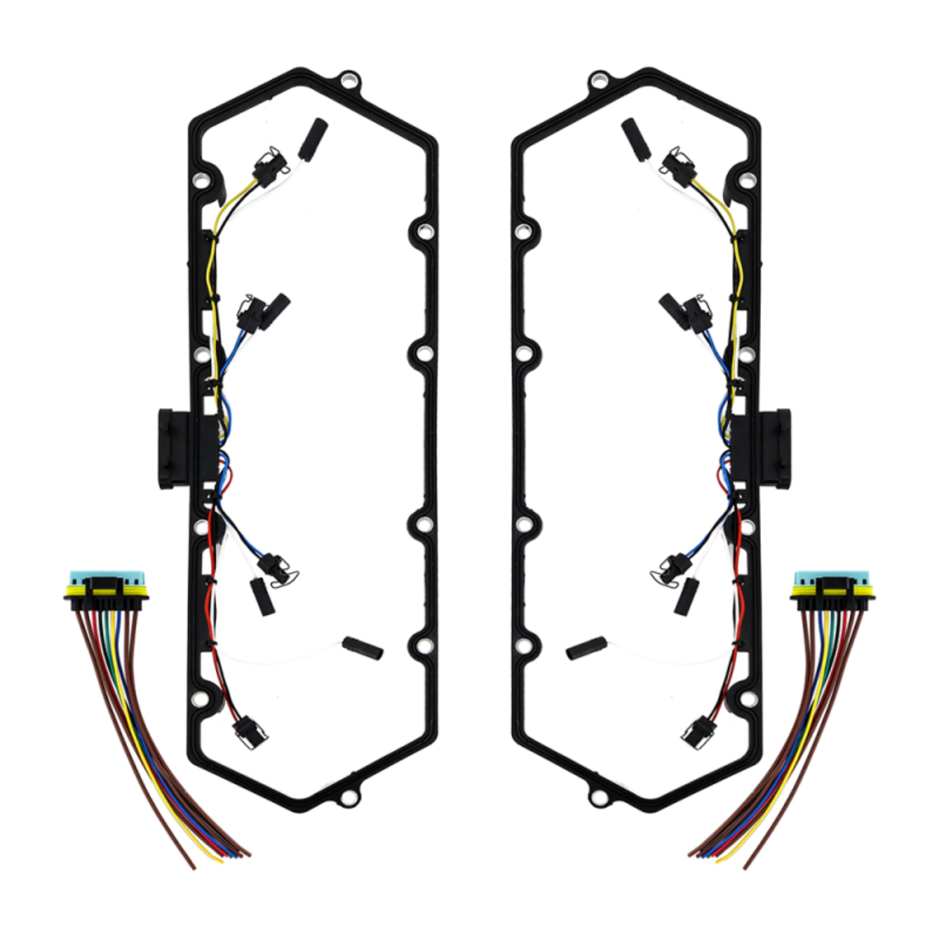 Picture of Mishimoto 1998-2003 Ford 7.3L Powerstroke Glow Plug Harness & Gasket