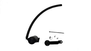 Picture of J&L 17-24 Honda CRV 1.5L Turbo Passenger Side Oil Separator 3.0 - Black Anodized