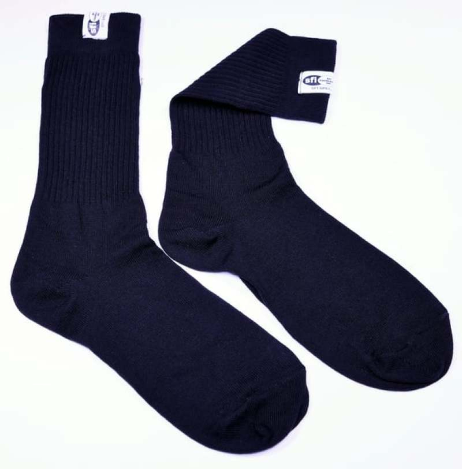 Picture of RaceQuip SFI 3.3 Fire Retardant Socks X-Small -Shoe Size 1-4 Black