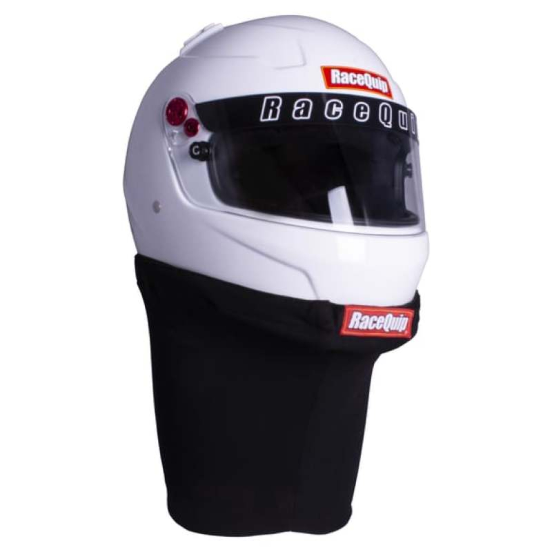 Picture of RaceQuip SFI 3.3 / 5 Fire Retardant Three-Layer Helmet Skirt Black