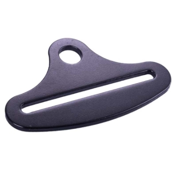 Picture of RaceQuip Long Reach Bolt On End Seat Belt Mounting Hardware / Fits 3 In. Belts / Forged Steel- Blk