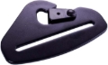 Picture of RaceQuip Snap Hook End Seat Belt Mounting Hardware / Fits 3 In. Belts / Forged Steel - Black