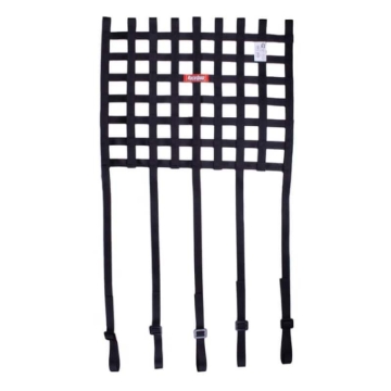Picture of RaceQuip Ribbon Style Race Car Window Net w/1In Mounting Straps / SFI 27.1 Certified Blk 18 H X 24 W