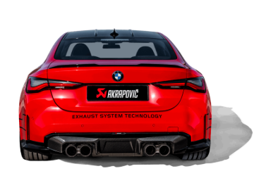 Picture of Akrapovic 21-22 BMW M3 (G80) / M4 (G82, G83) Rear Carbon Fiber Diffuser - High Gloss Black