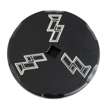 Picture of Industrial Injection 2003+ 5.9L/6.7L Cummins Billet Black Anodized Front CP3 Access Cover