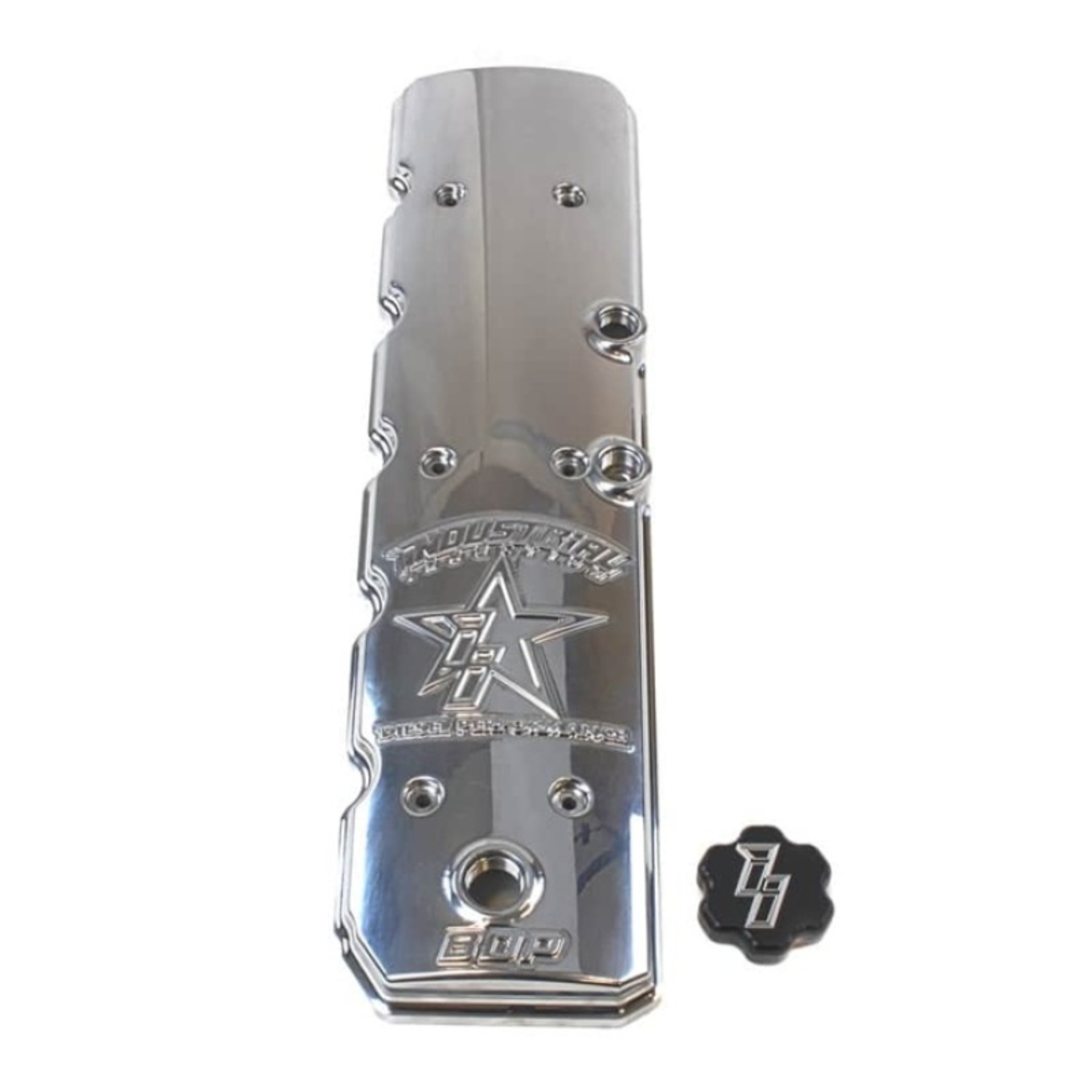 Picture of Industrial Injection 2006+ Cummins Valve Cover-II Star Logo - Polished