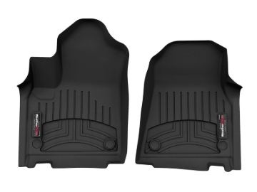 Picture of WeatherTech WT FloorLiner-Front-Blk Floor Mats - 4417041