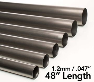 Picture of Ticon Industries 2.13in Diameter 48in Length 1.2mm/.047in Wall Thickness Titanium Tube